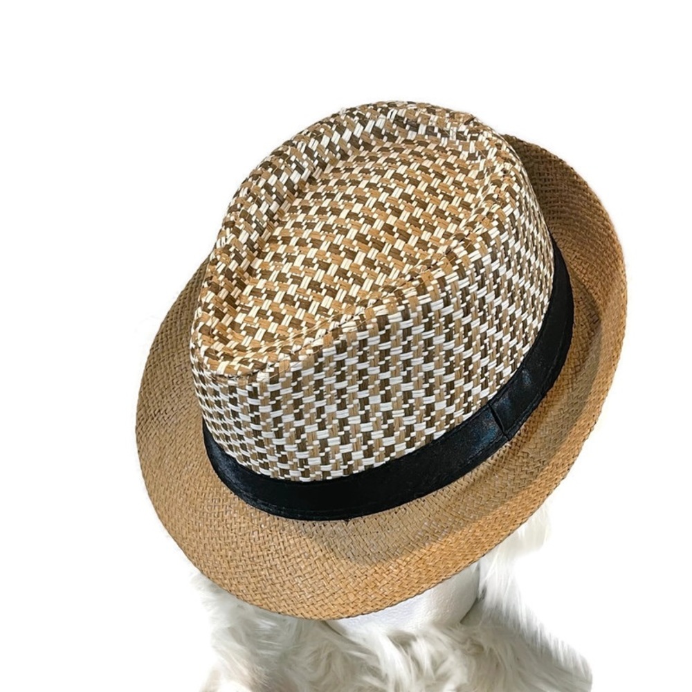 Men’s Straw Fedora Hat